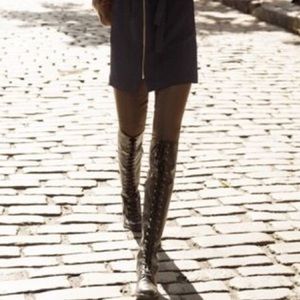 Via Spiga Over the knee Nathan Combat Boot!